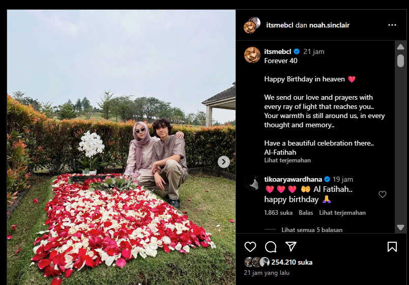 BCL rayakan ulang tahun Ashraf Sinclair